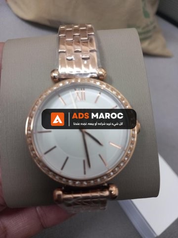 montre fossil rose gold