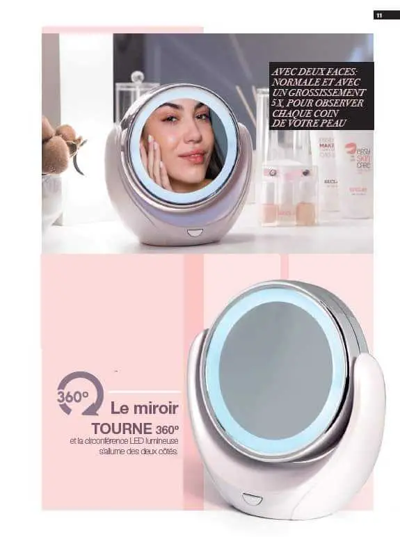  Miroir lumineuse 