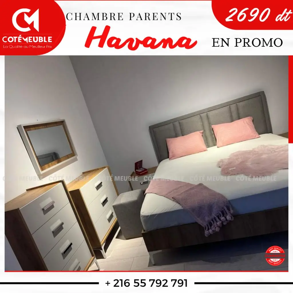  Chambre à coucher en promo 