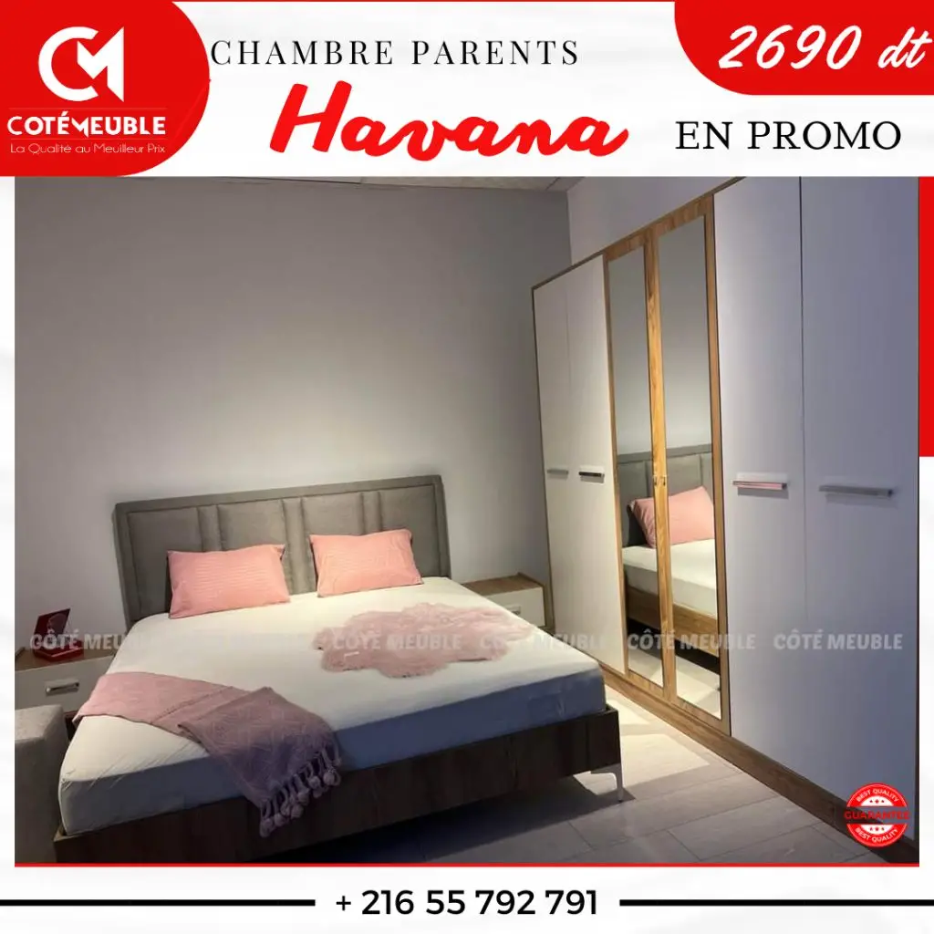  Chambre à coucher en promo 