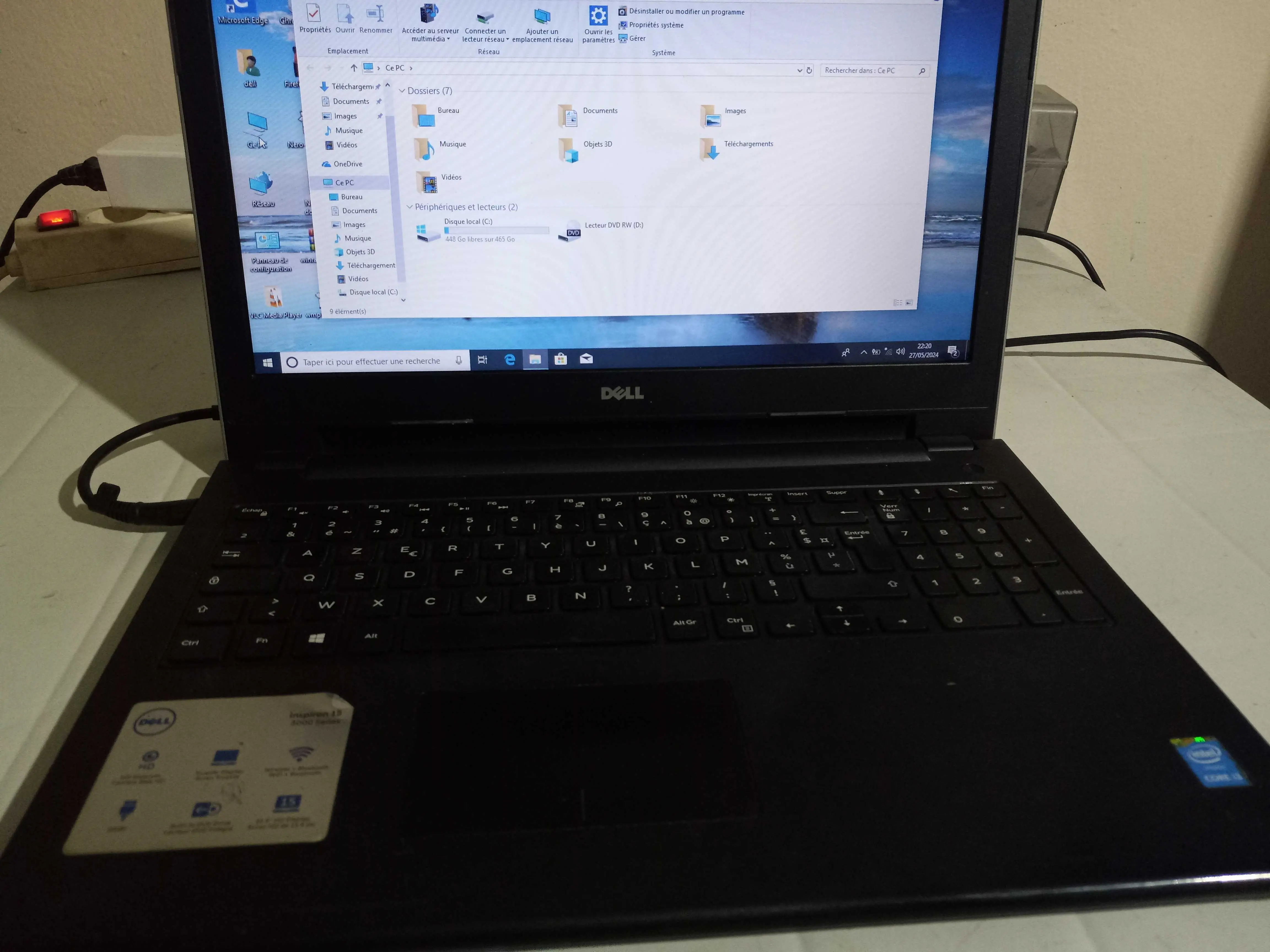  Dell inspiron 15 3000 i3 4 generation 