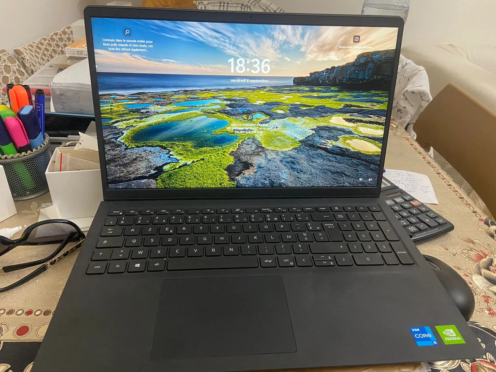  Ordinateur portable Dell Vostro rarement utilisé 15 3510 - i5 11e Gen - 16Go RAM - 512Go SSD 