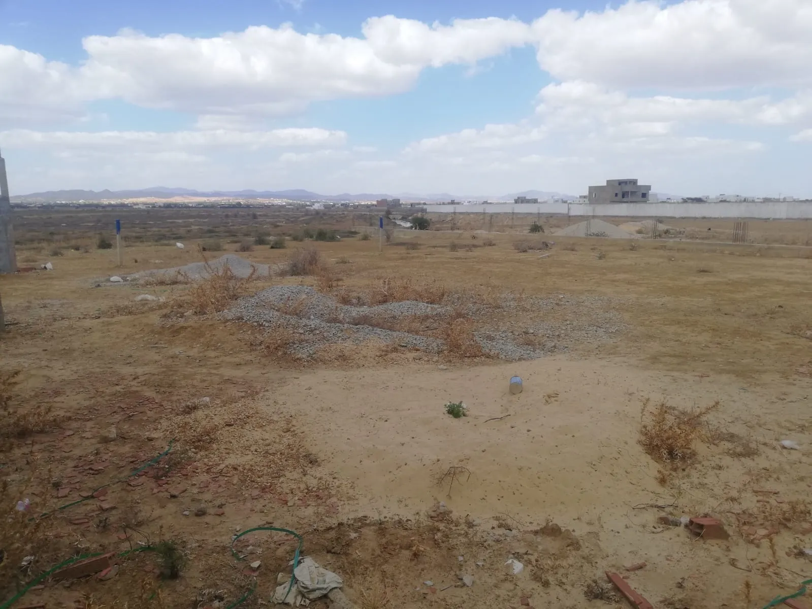  2 lots de terrain jumelés et clôturés à Hammamet Sud à vendre 51355351 