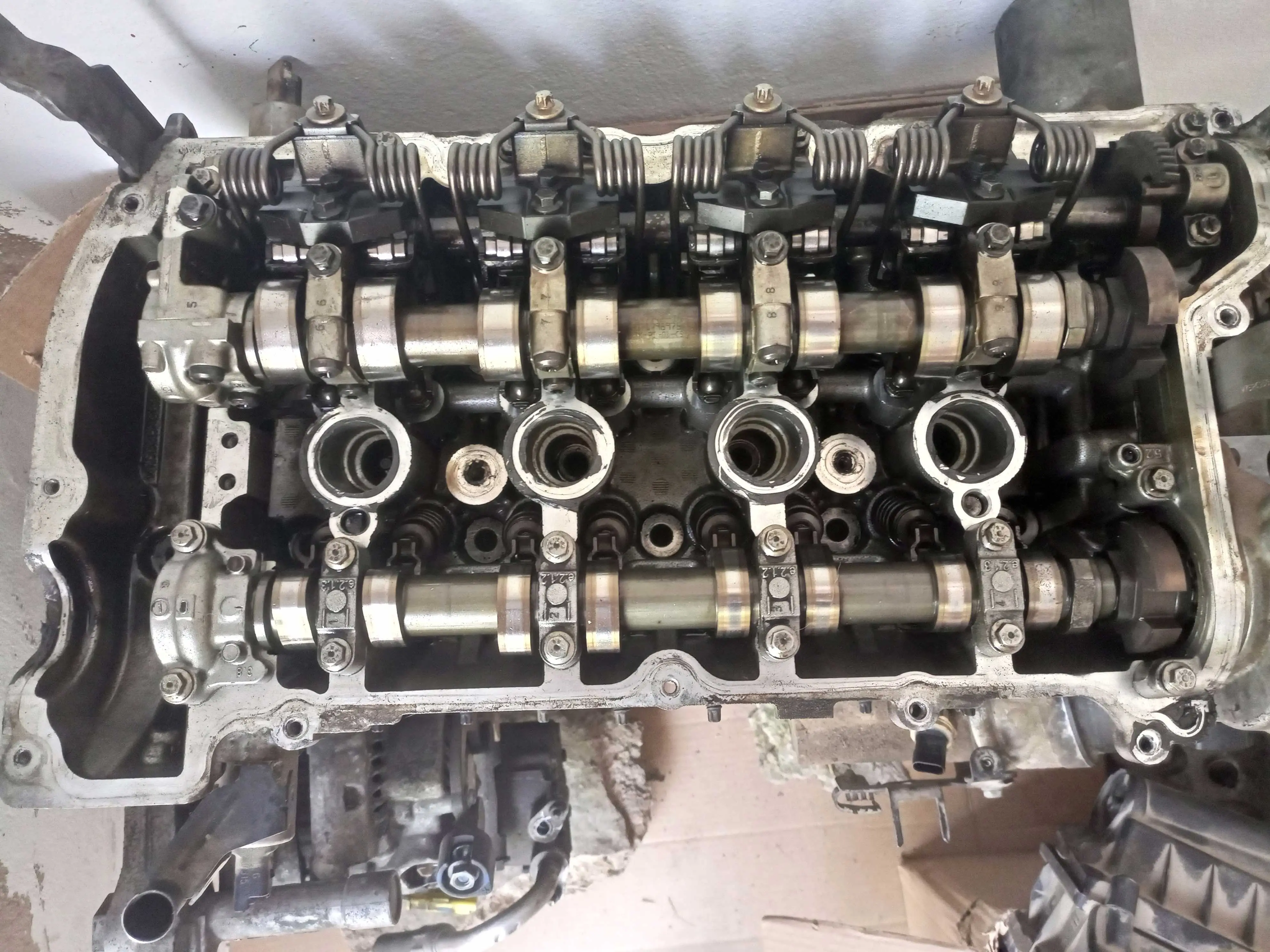  Moteur 1.4 vti + boite fih panne block 