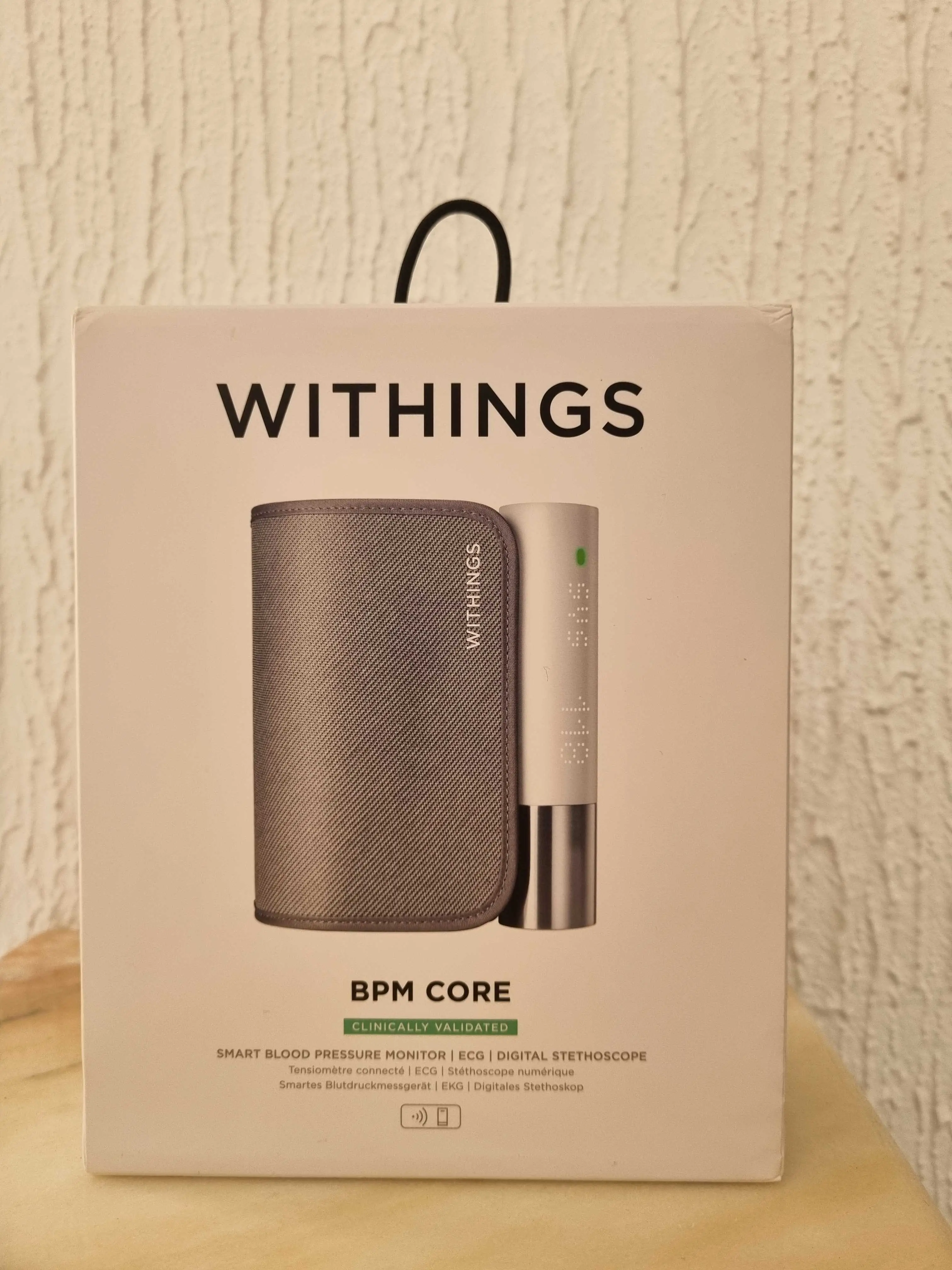  TENSIOMETRE AVEC ECG WITHINGS BPM CORE 