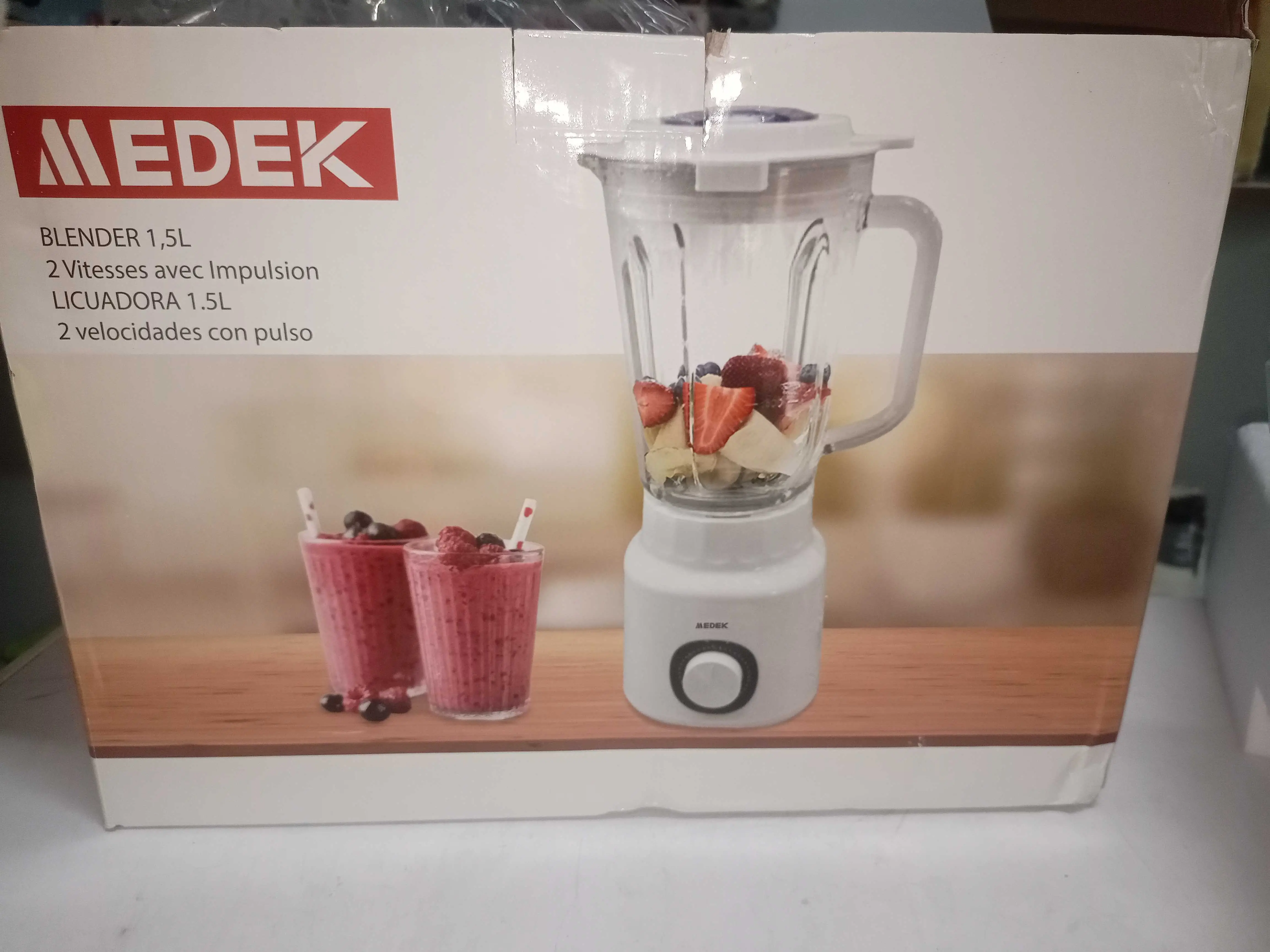  Blender tt neuf 1000w marque medek France 