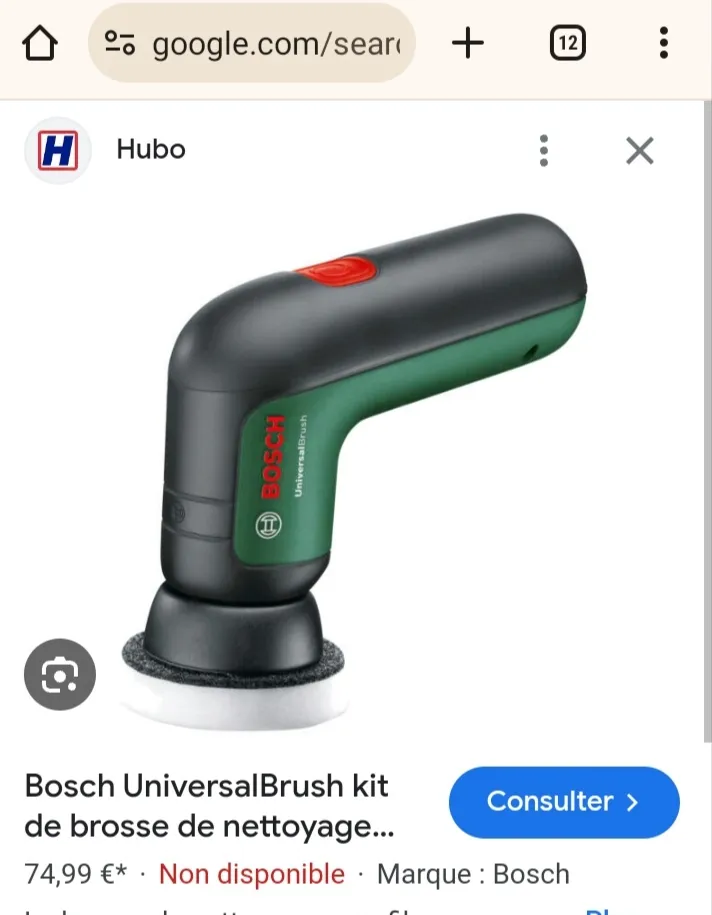  Brosse Bosch brush portatif 