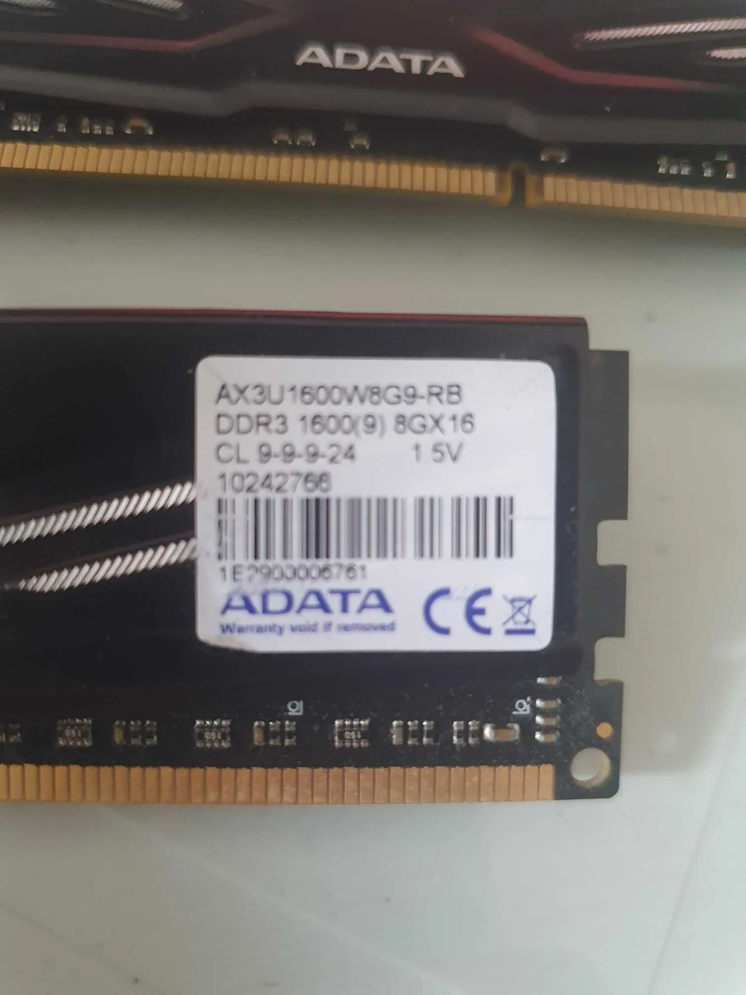  RAM DDR3 8Go pour PC de bureau 