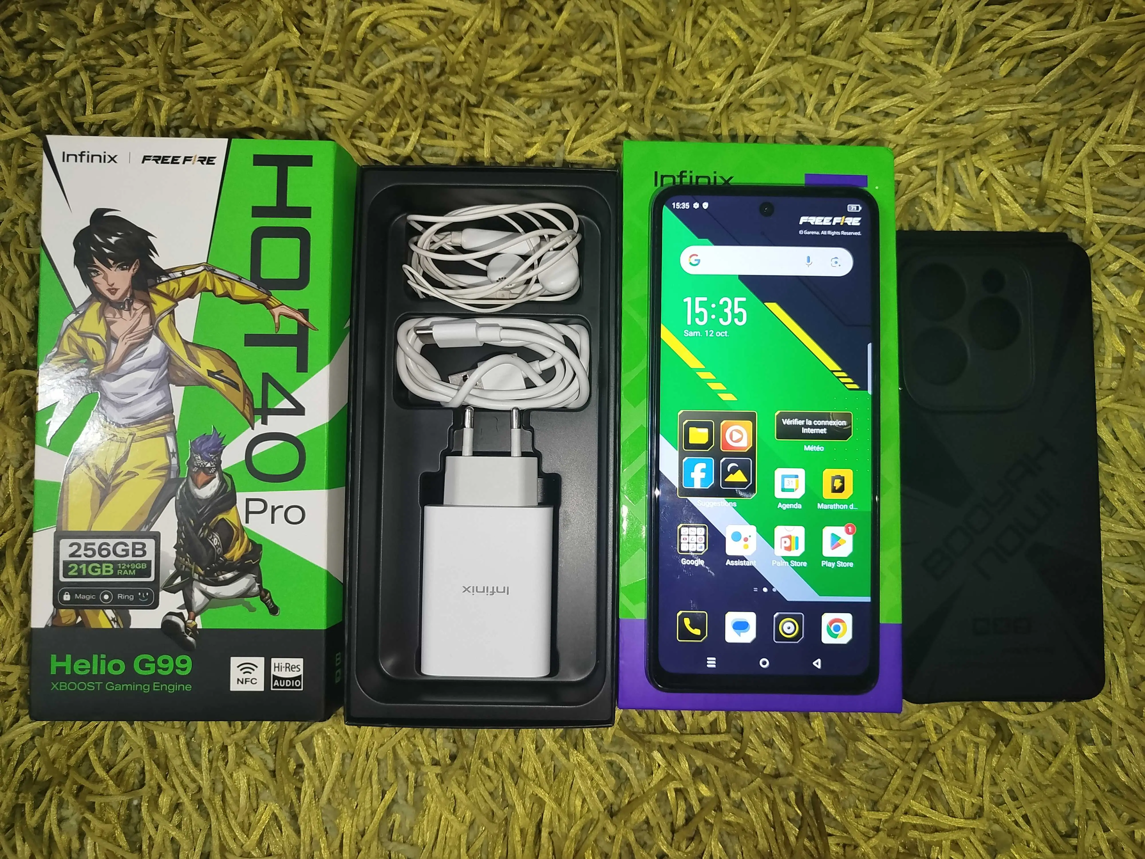  Infinix hot 40 pro 256/12+9 