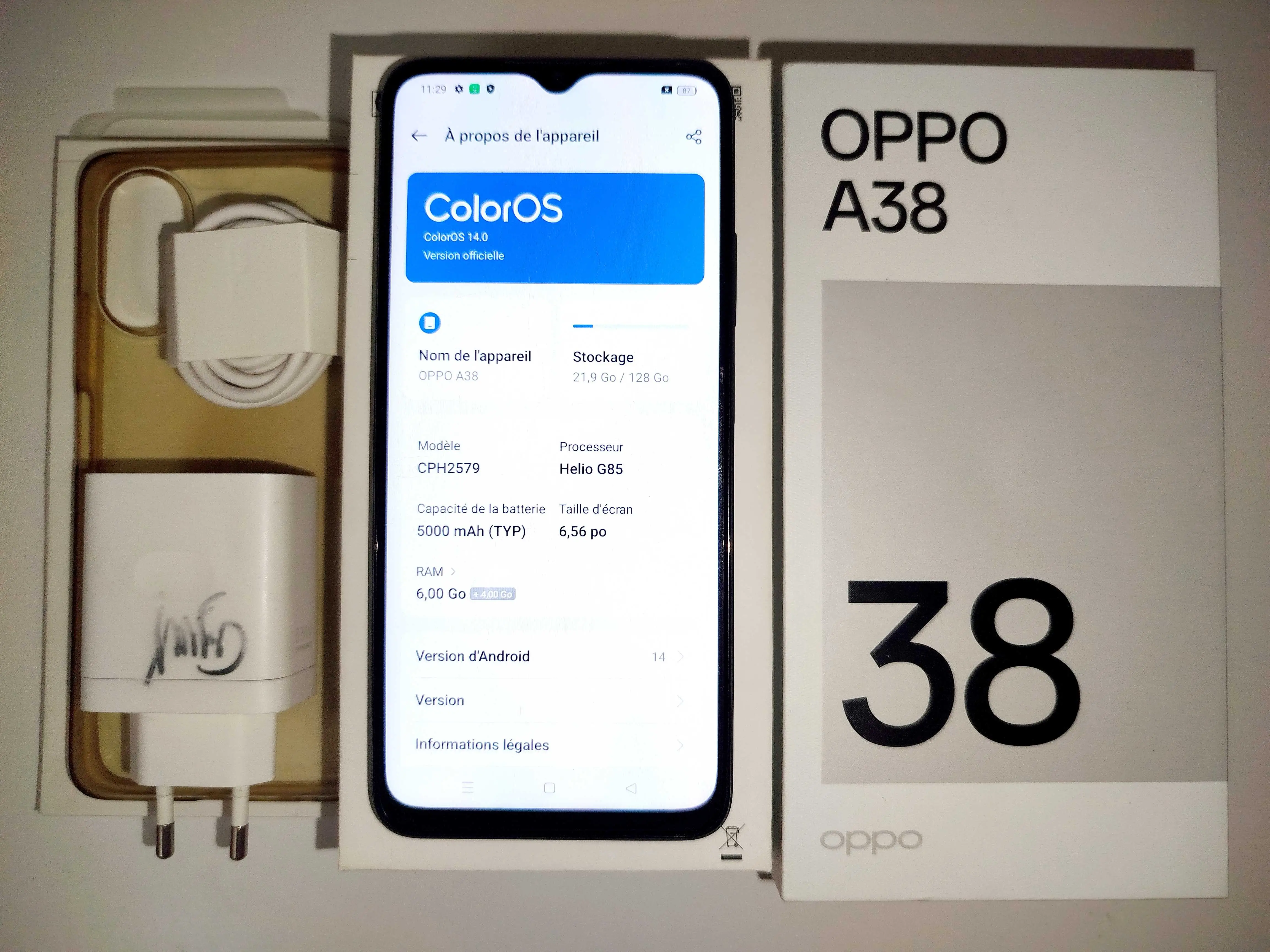  Oppo a38 128/6+6 