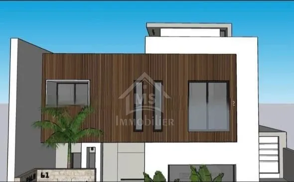  Une villa encours de construction à vendre à AFH Mrezga 51355351 