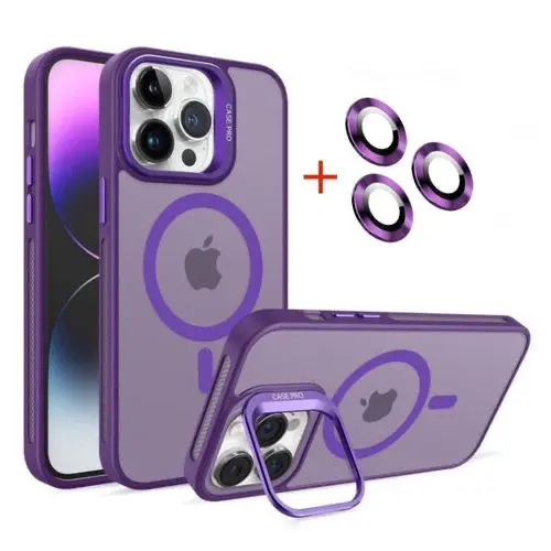  Coque iPhone 13 Pro Max - Camera lens - MagSafe - Support - Au Meilleur Prix en Tunisie 