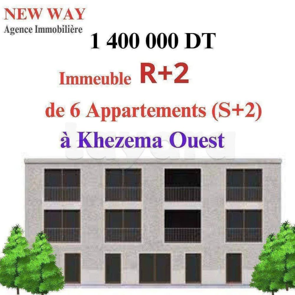  2 terrains vue de mer à vendre à Béni Khiar 51355351 