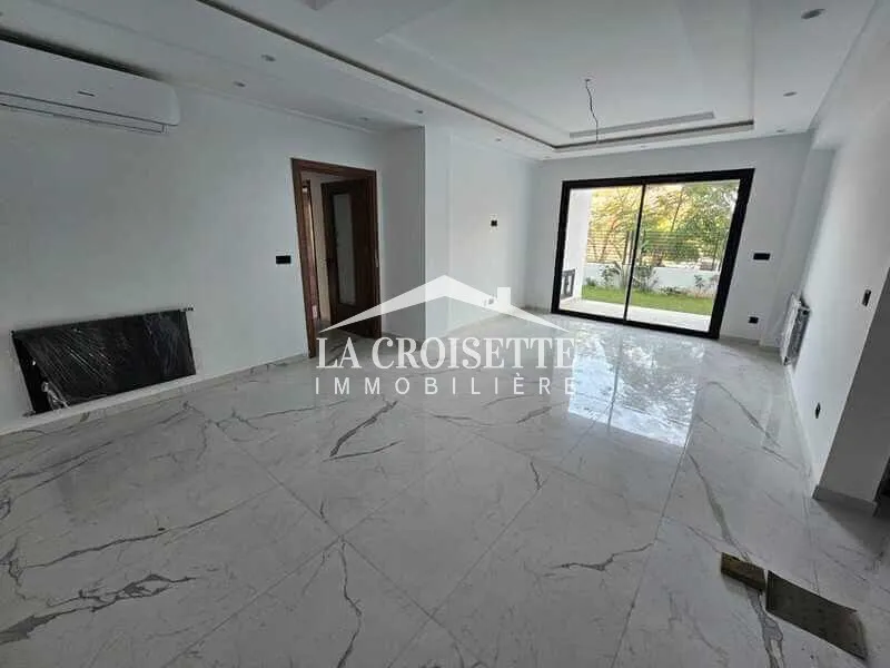  Appartement S+3 avec jardin aux Jardins de Carthage MAV1761 