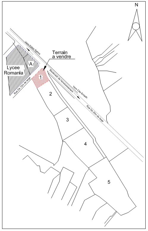  AV terrain de 500m² à kalaa essghira rommania 