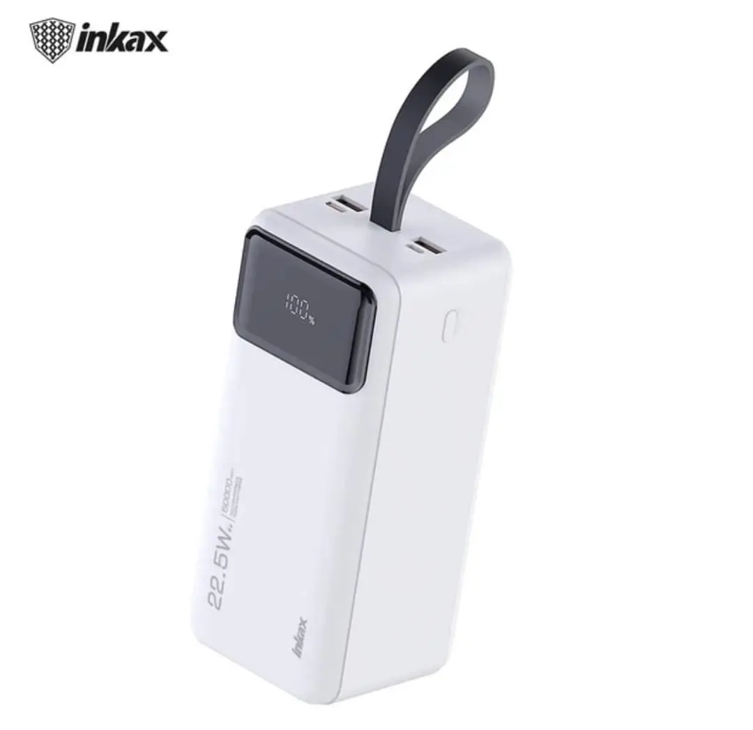  inkax Power Bank 50000Mah - 22.5W - Fast Charging - Cachetè 