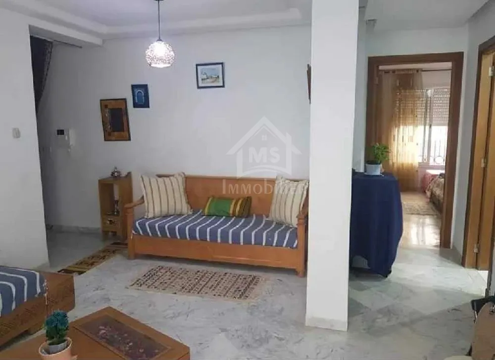  Bel appartement RDC S+1 avec jardin à vendre à AFH Mrezga 51355351 