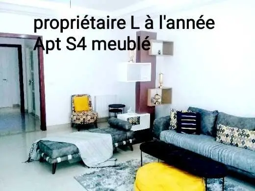  Apt S4 meublé Neuf proche lac2 pr étranger 