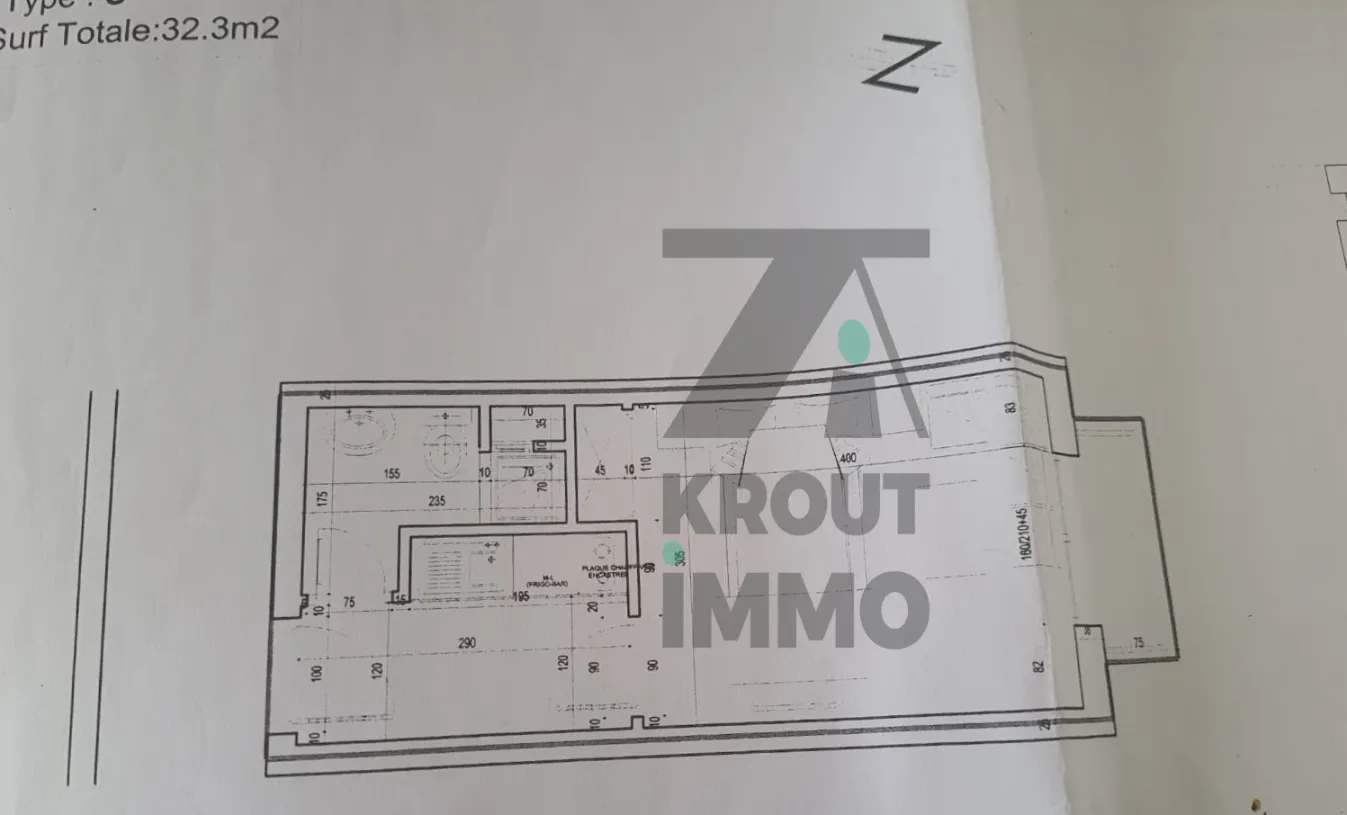 un joli appartement s+3 à hammam sousse