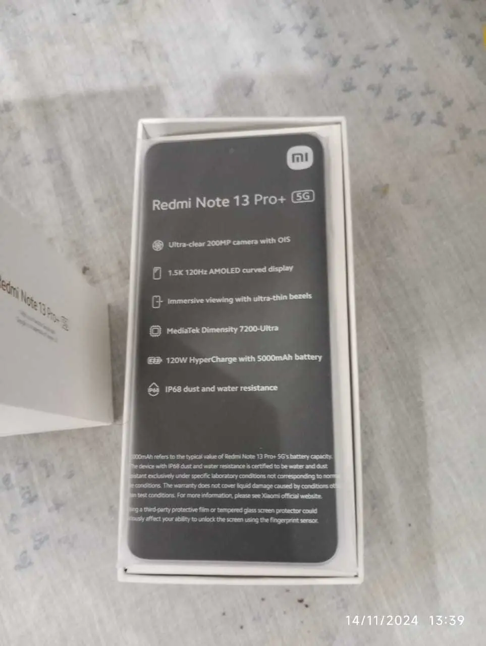  Redmi note 13 pro plus 5G 12Ram 