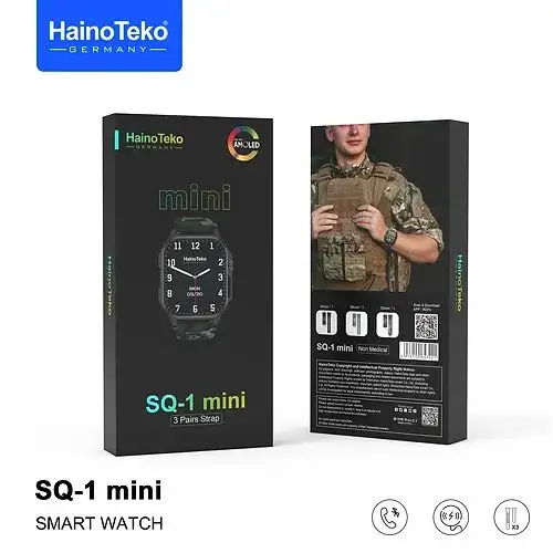  Smart watch Haino teko SQ-1 Mini - 3 Bracelet - HD Amoled - Au Meilleur Prix en Tunisie 