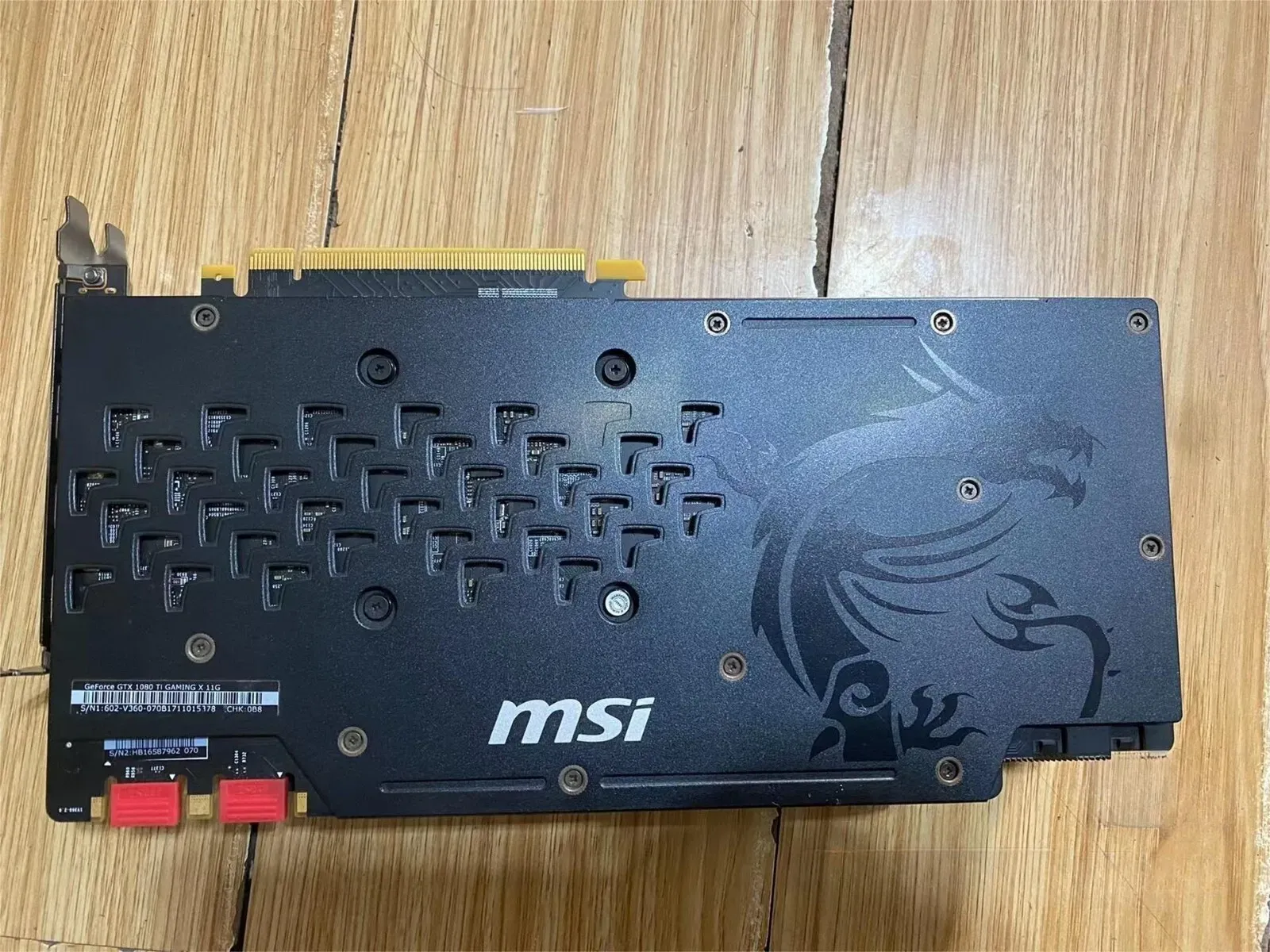  MSI GeForce GTX1080Ti GAMING X 11GB 