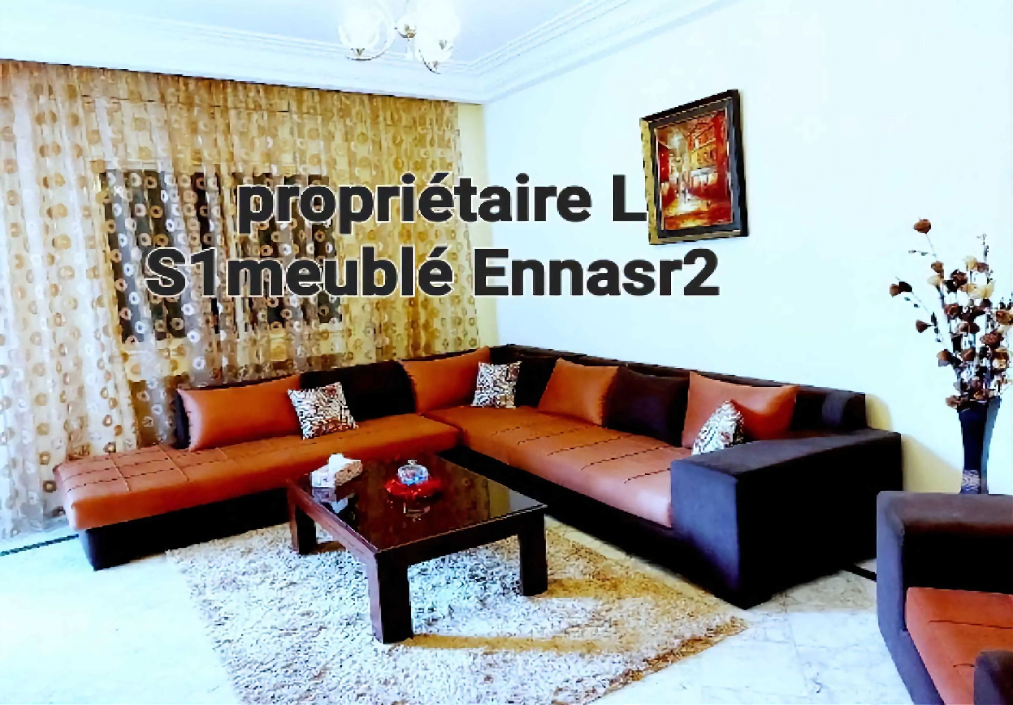  Appartement S+1 avec jardin à vendre à AFH Mrezga 51355351 