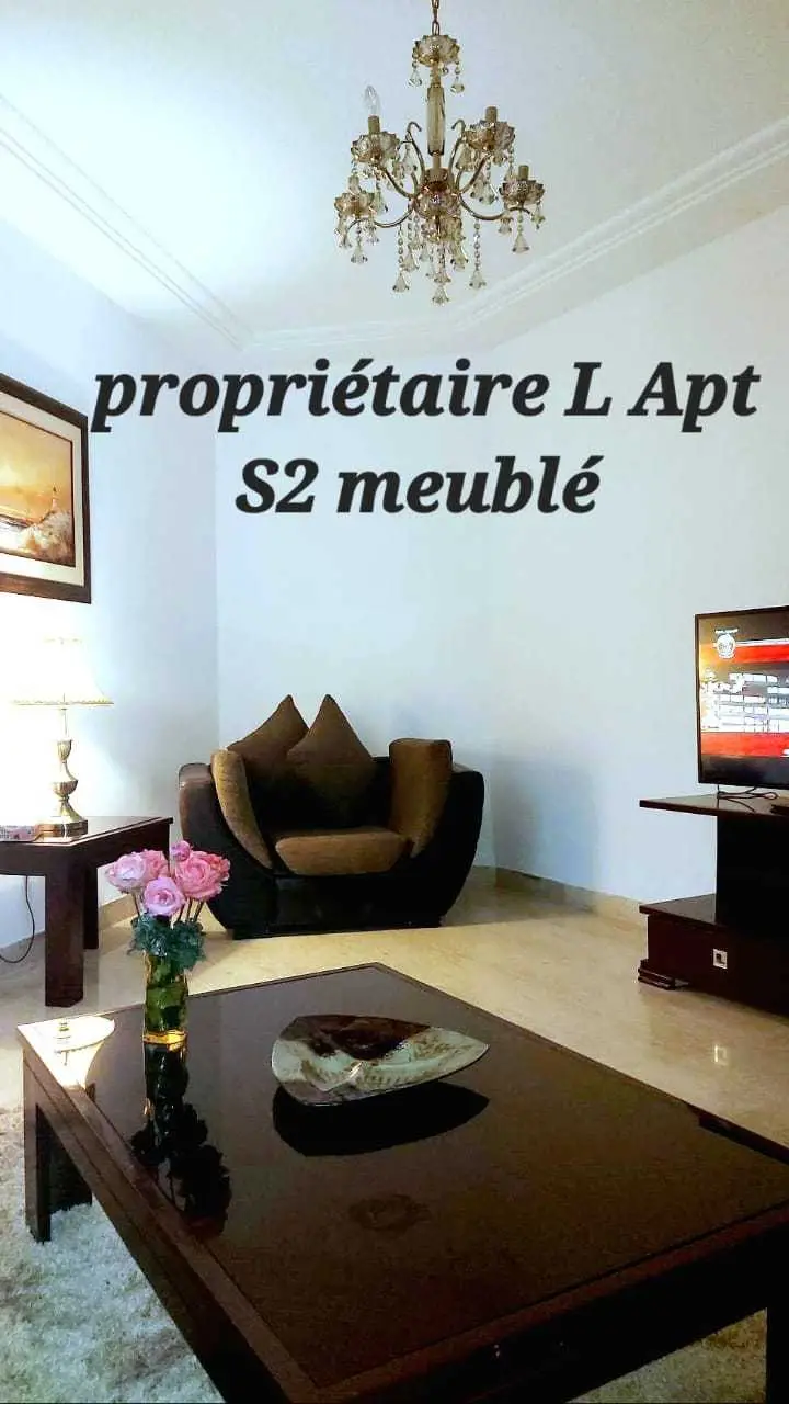  Excellent Apt S2 meublé proche lac2 pr étranger 