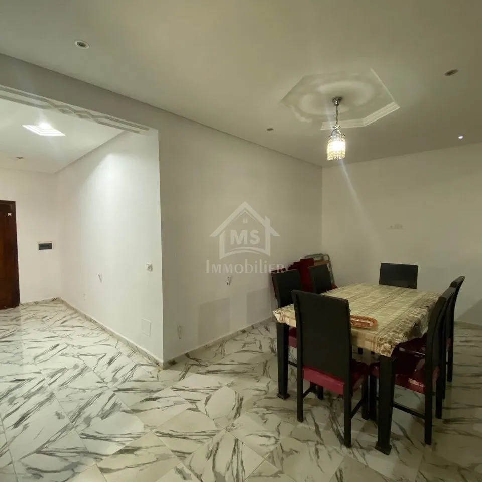  Un spacieux appartement S+2 RDC à vendre à Hammamet 51355351 