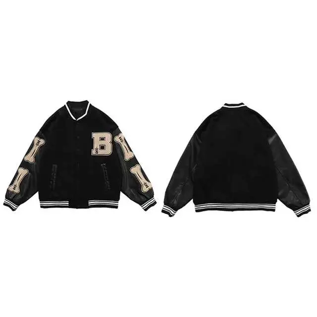  Oversize varsity jacket 