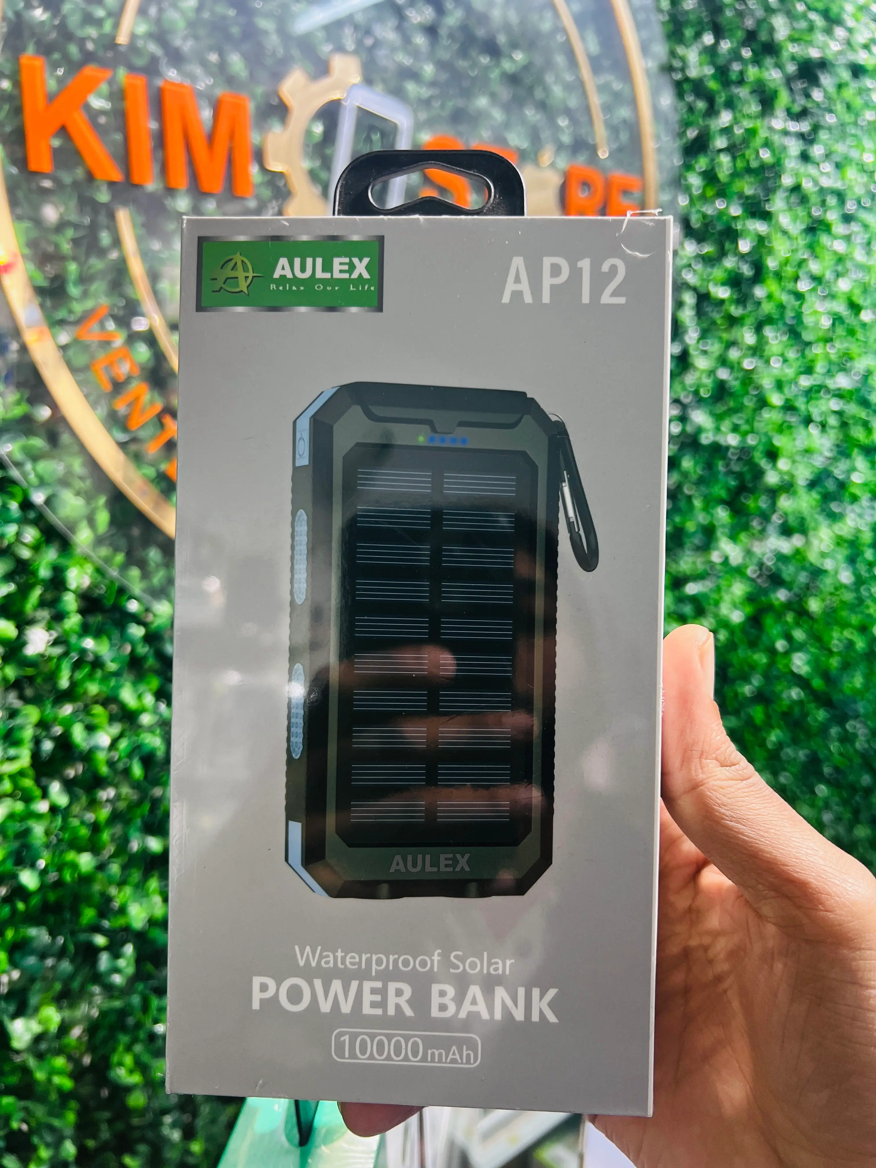  Aulex AP12 Power Bank 10000mah Solar - Au Meilleur Prix en Tunisie 