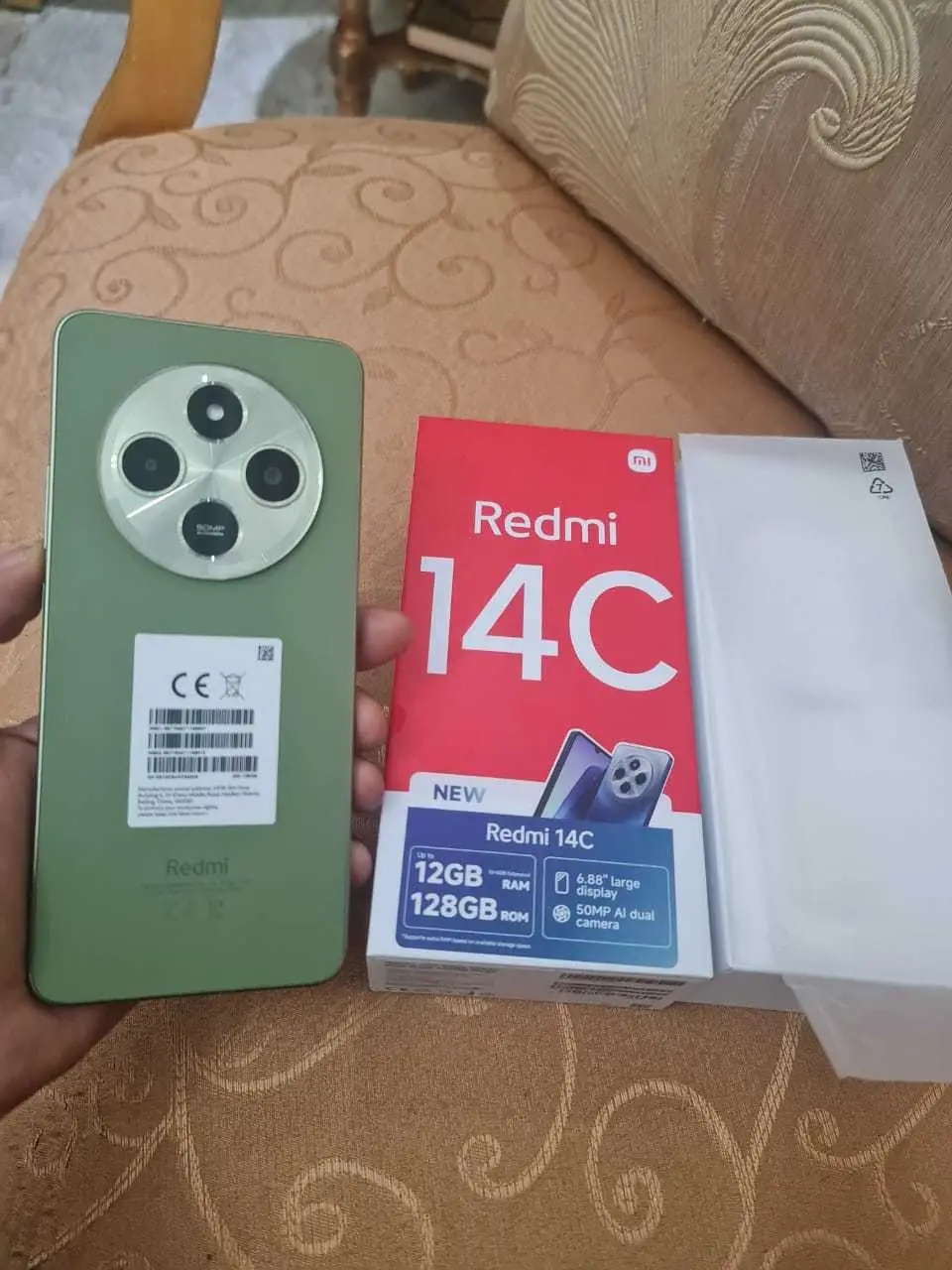  redmi 14c neuf ram 6g+6 stockage 128g 