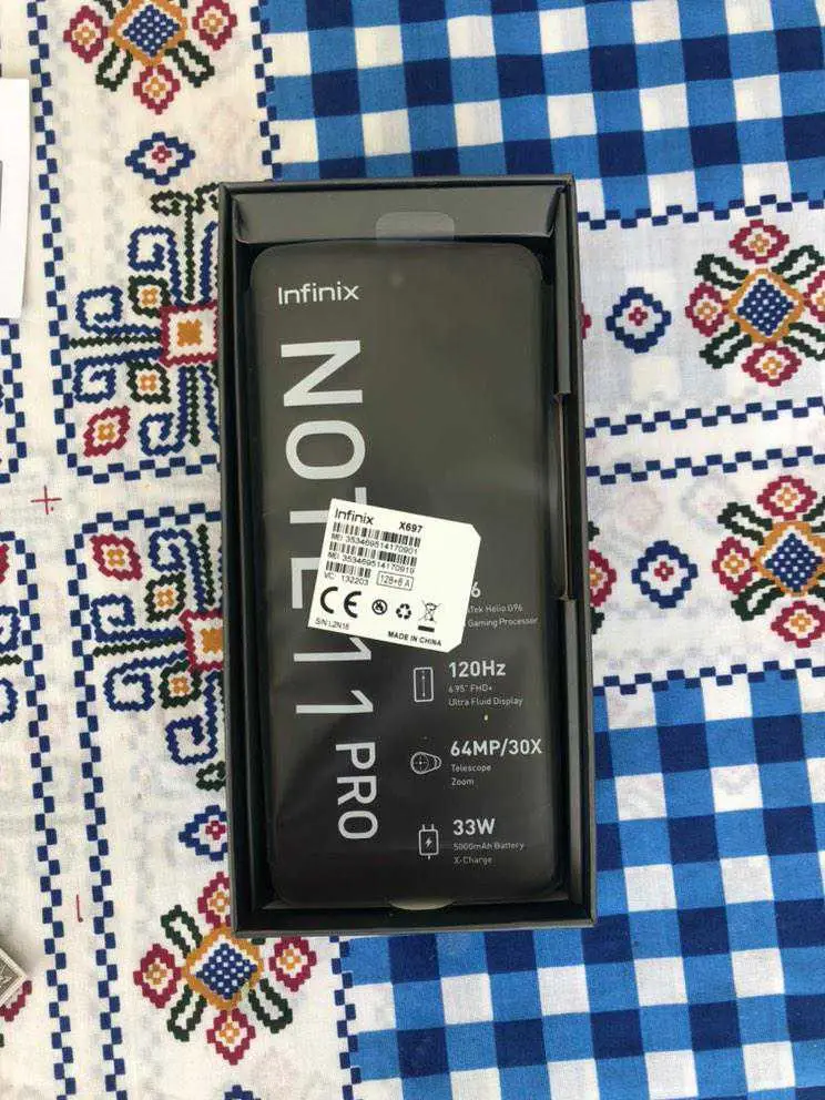  Infinix note 11 pro 