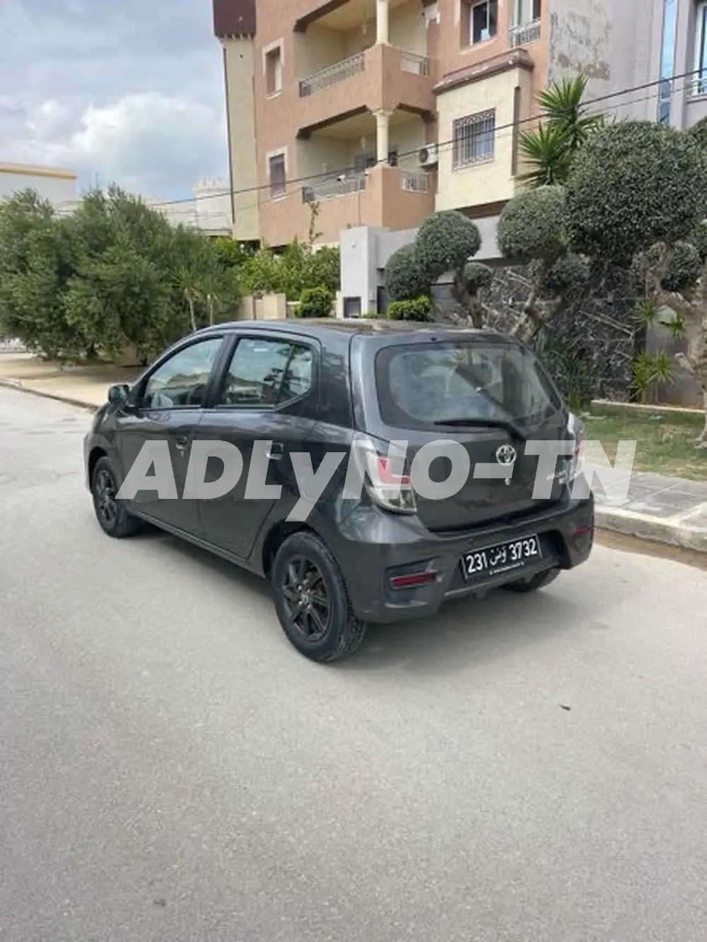 Toyota Agya dans l’emballage