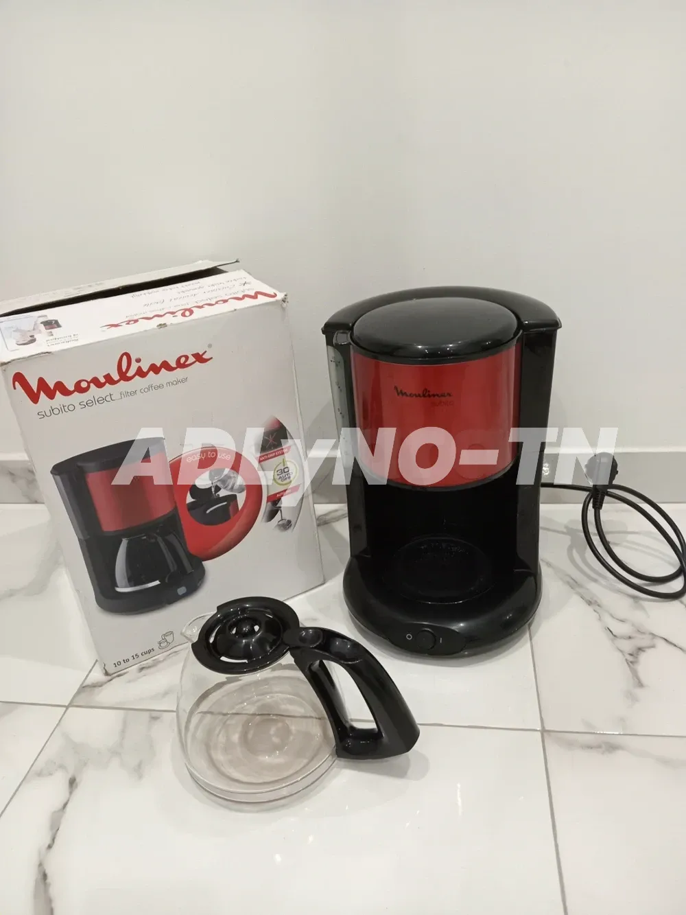 cafetière Moulinex importé