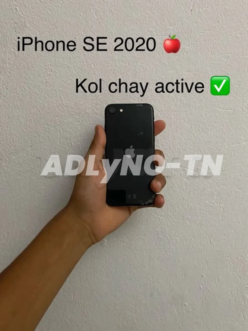 iPhone SE 2020 noir ??