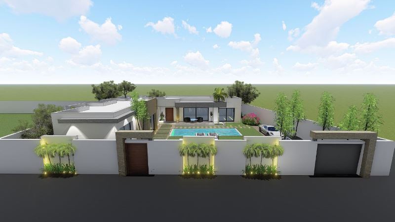  Terrain de 716 m² à vendre à Hammamet Sud 51355351 