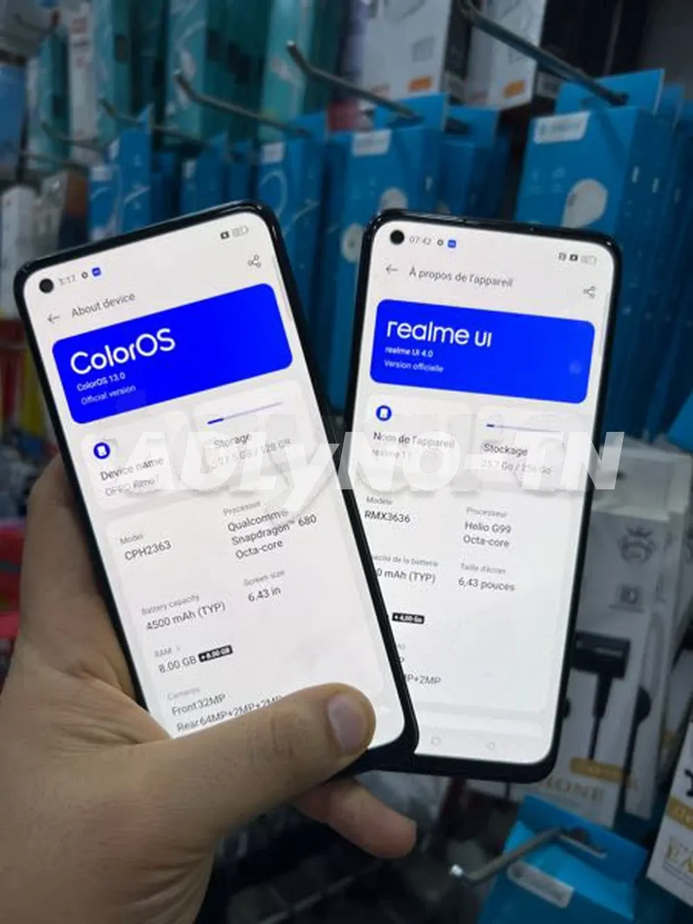 ?PROMO RENTRÉ SCOLAIRE?Oppo Reno 7 5G/Oppo Realme 11 5G/Oppo A56S 5G 128GB/12Ram 2024 européen snap dragon jamais utilisé enregistré sur le réseau tunisien Garentie 2026