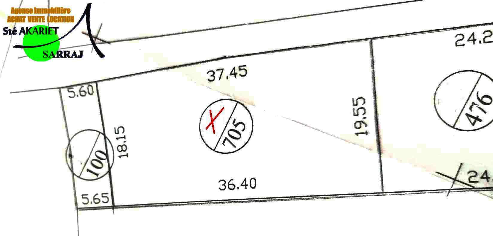  A louer local idéal pour dépôt de stockage lieu akouda superficie 1150 m² 