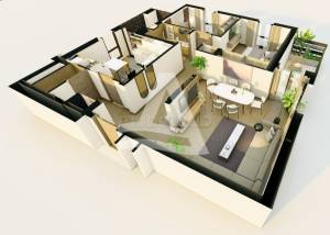    Appartements sur plan