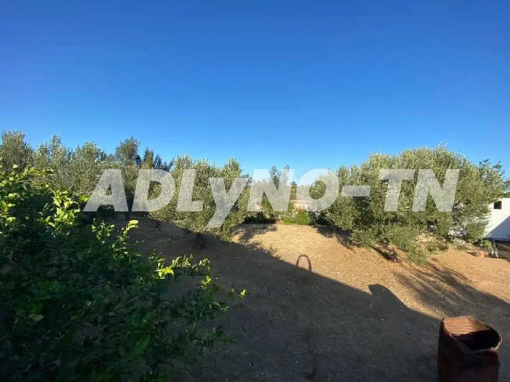 Terrain pour villa dans résidence zone agricole calme