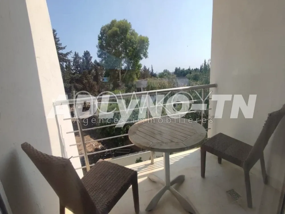 Un Appartement S+2 Meublé à La Soukra