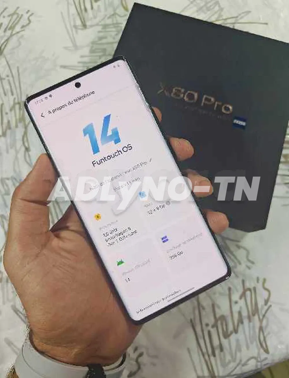 Vivo x80 Pro 12/256 neuf validé