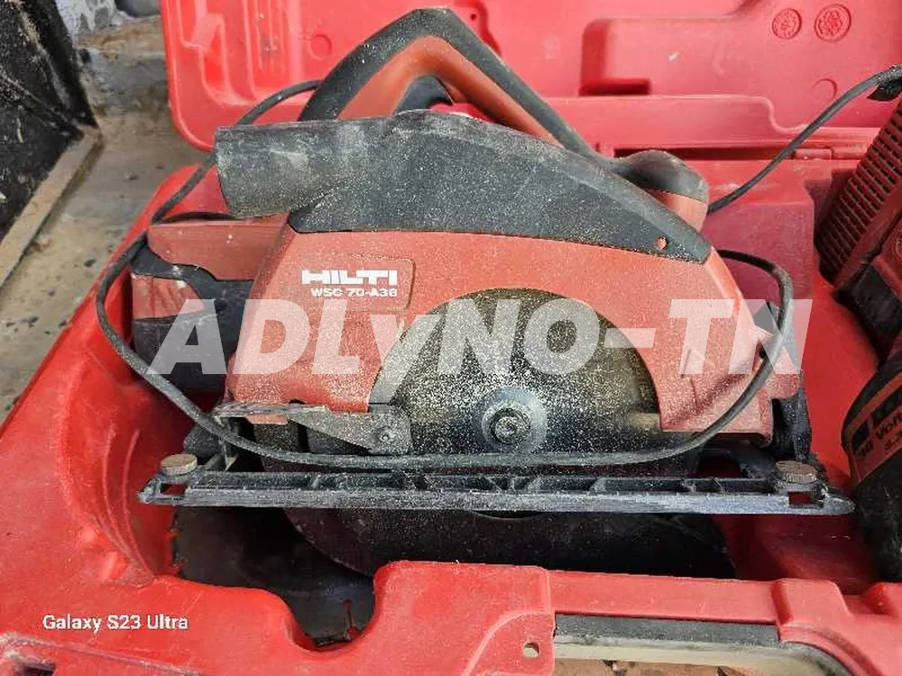 Scie circulaire hilti WSC 70-A36