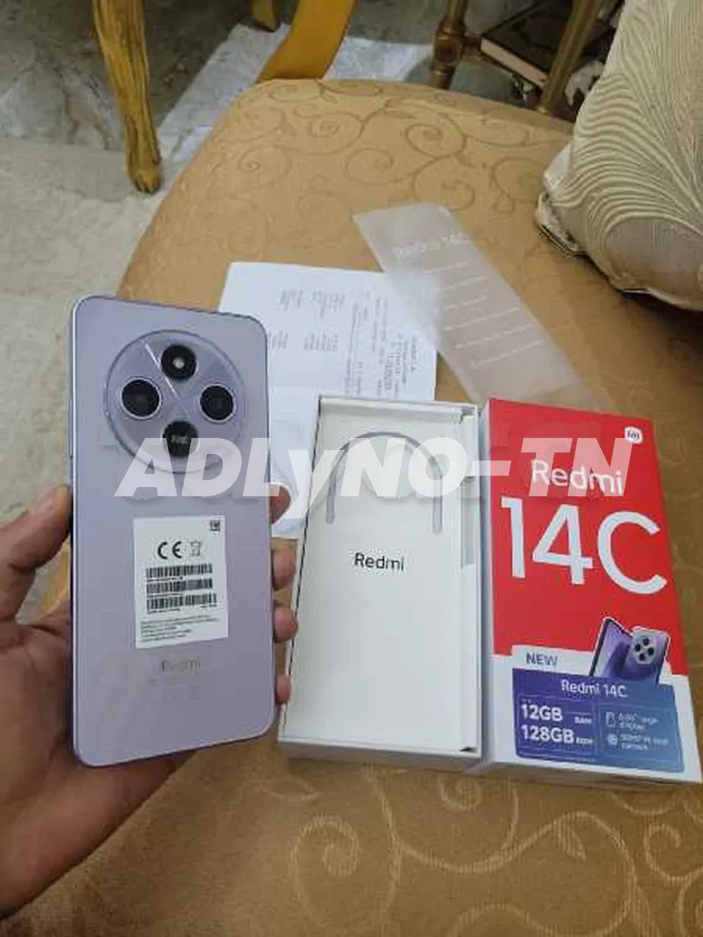 redmi 14c neuf ram 6g stockage 128g date d' achat le 06/11/2024