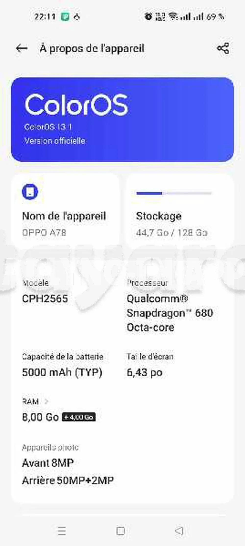 vender Oppo a78