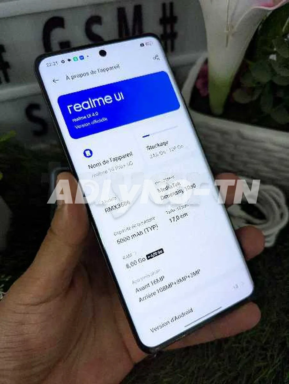 Realme 10 pro plus+ 5G {8/128Go} État neut ?☎️52687077☎️?