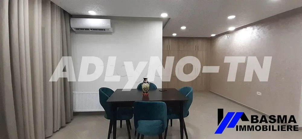 Un appartement prestigeux de type S+2 à louer situé à khzema