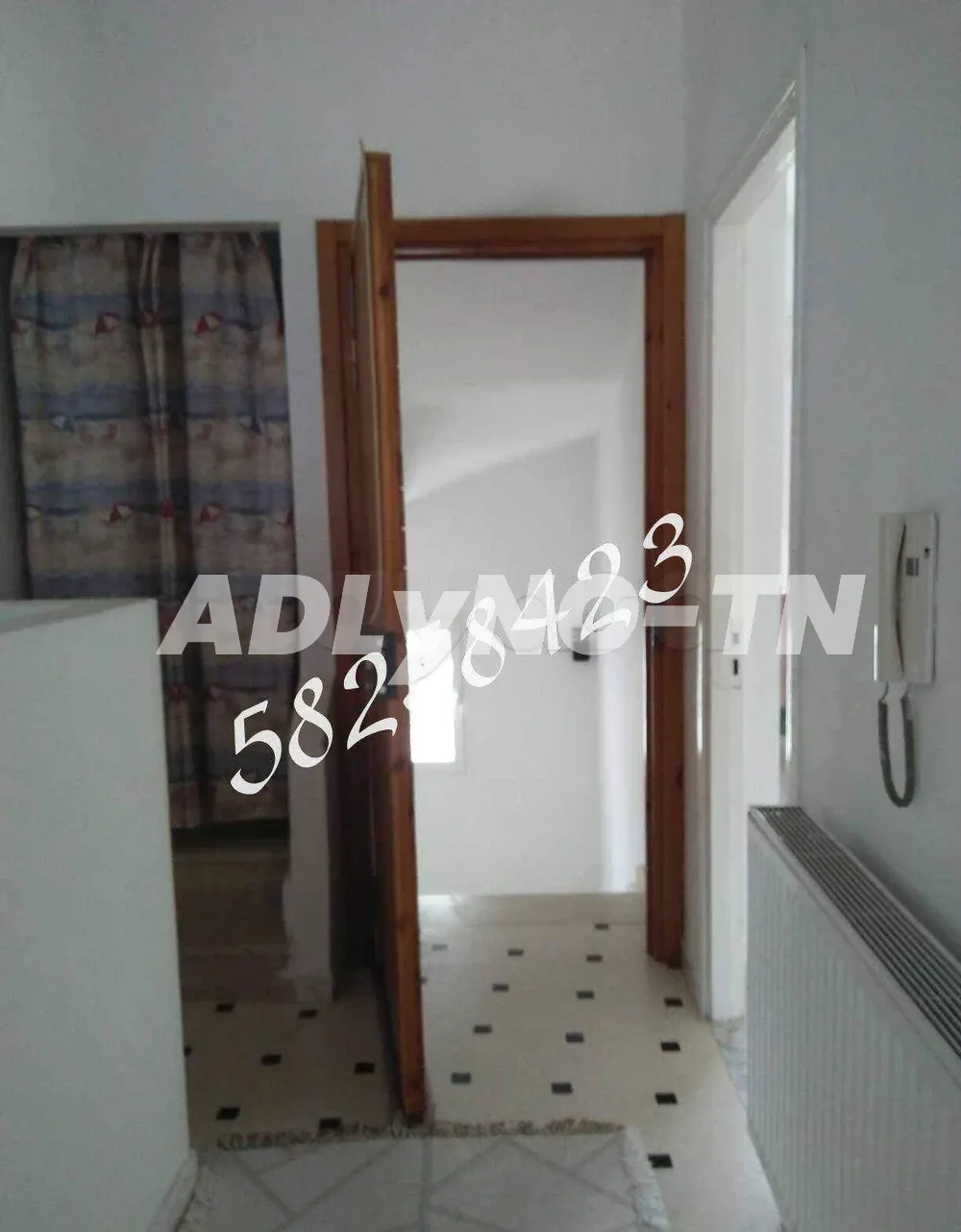 A LOUER S+2 MEUBLE – L’AOUINA – TEL 58258423 – FB.6988