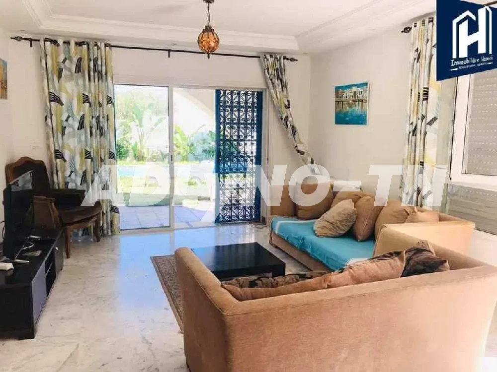 Location villa avec piscine à Hammamet Nord